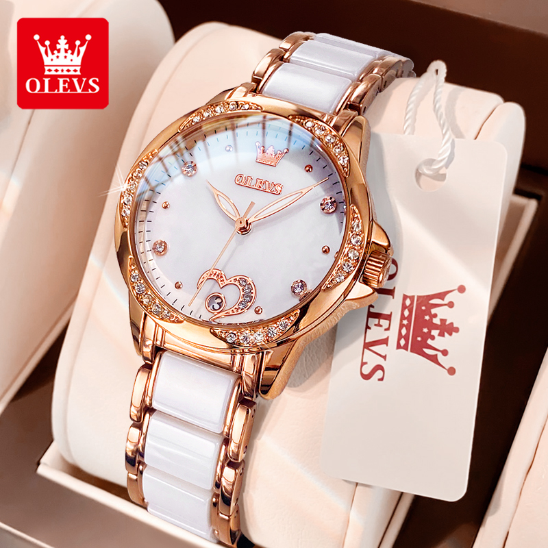 Watch Winder Compact - OLEVS 6631 Automatic Mechanical Woman Watch
