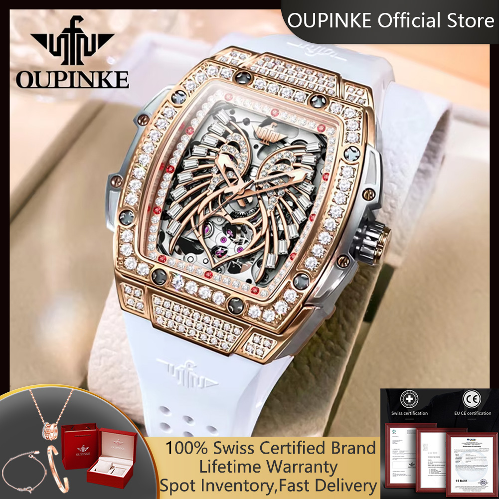 Watch Winder Compact - OUPINKE 3225 Automatic Mechanical Watch for