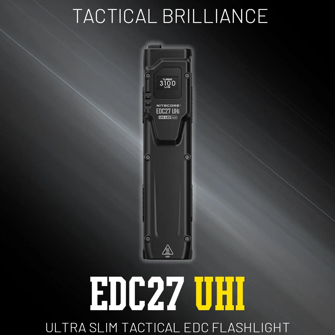 Edc Carry Flashlight - Convoy UHi Tactical EDC Flashlight 3100Lumens