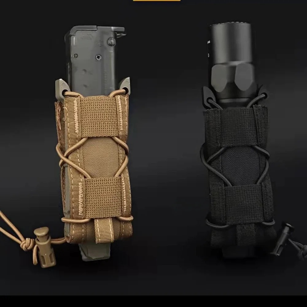 9MM Pistol Single Magazine Pou - Edc Carry Flashlight 评论和价格