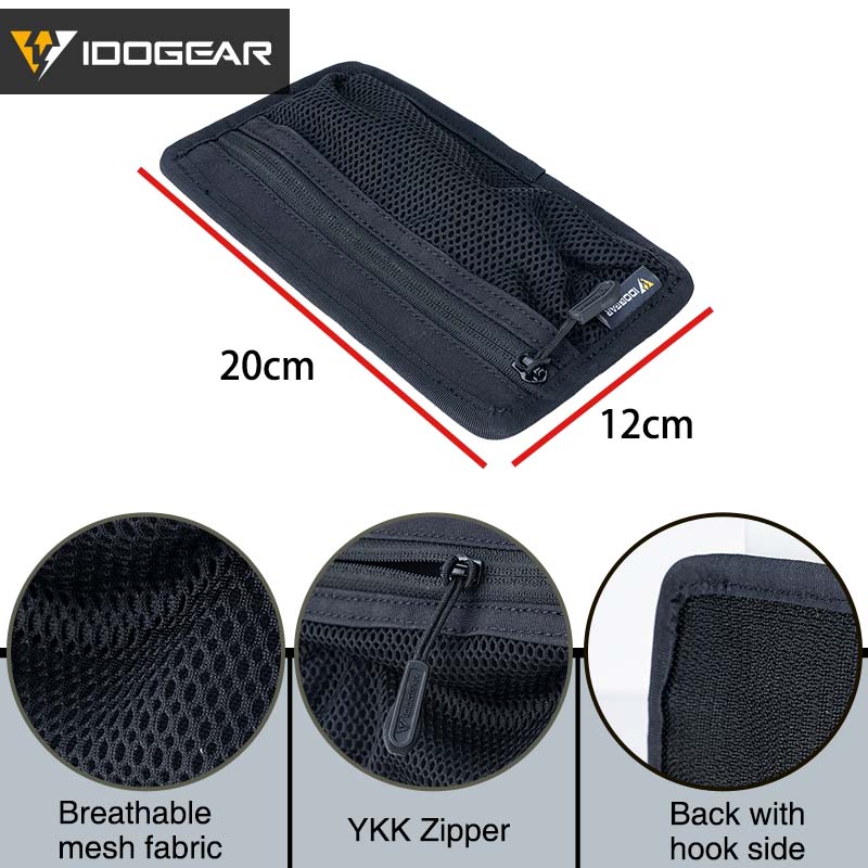 IDOGEAR Tactical Mesh Pouch In - Edc Carry Pocket 评论和价格