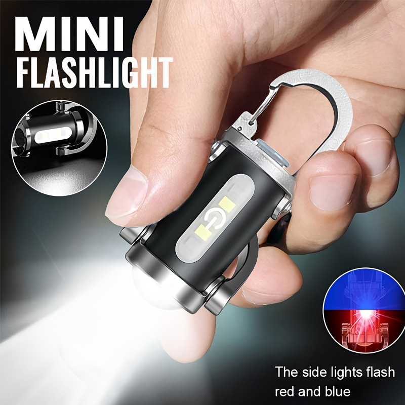 Mini Keychain Flashlight Recha - Keychain Flashlight 评论和价格