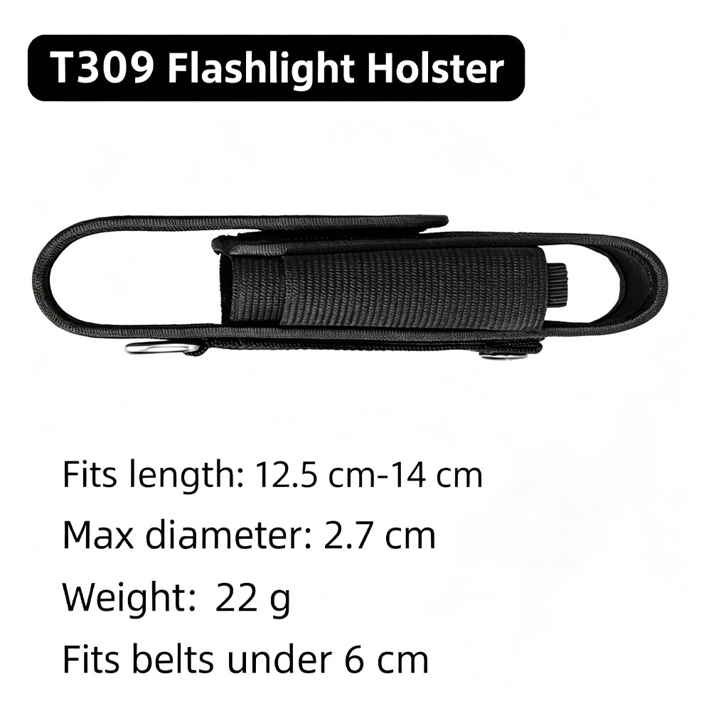 T309 Tactical Flashlight Pouch - Edc Carry Flashlight 评论和价格