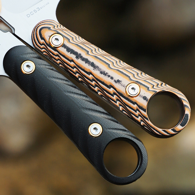 High-hardness DC53 steel strai - Edc Fixed Blade Deep Carry 评论和价格